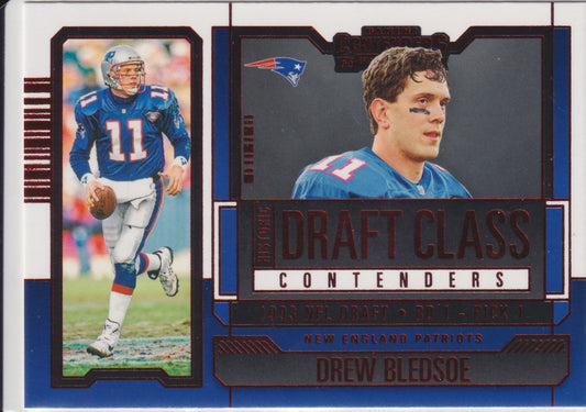 2023 Panini Contenders Drew Bledsoe Historic Draft Class Contenders #HDC-DB