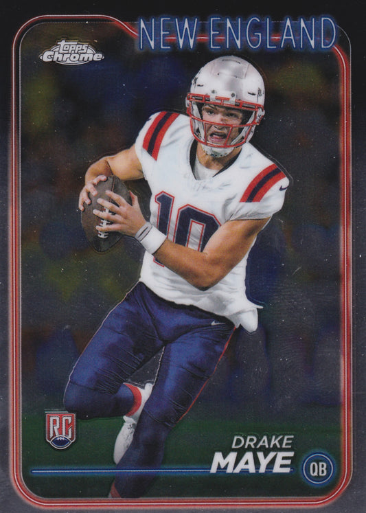 2024 Topps Chrome Drake Maye #203 (RC)