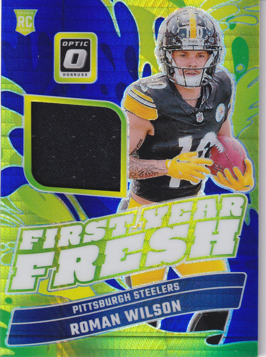2024 Panini Donruss Optic Roman Wilson First Year Fresh #FYF-RWN