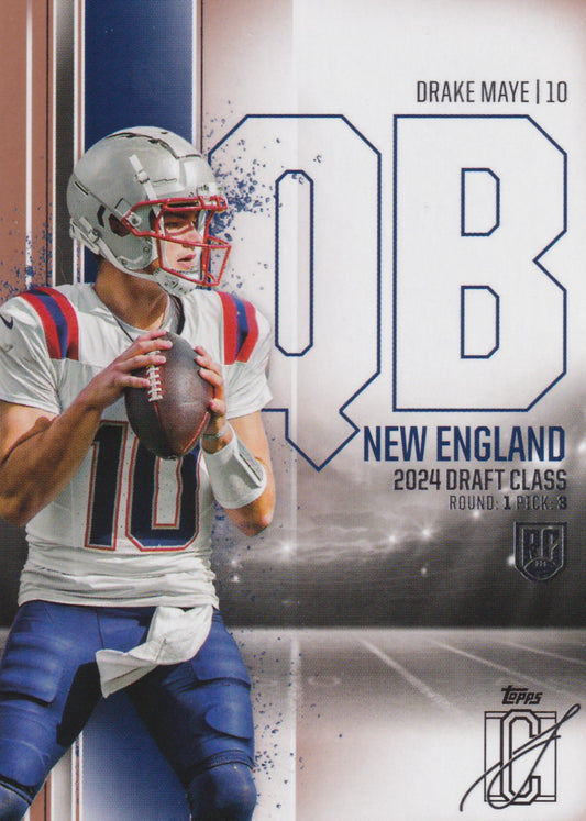 2024 Topps Signature Class Drake Maye #152 (RC)