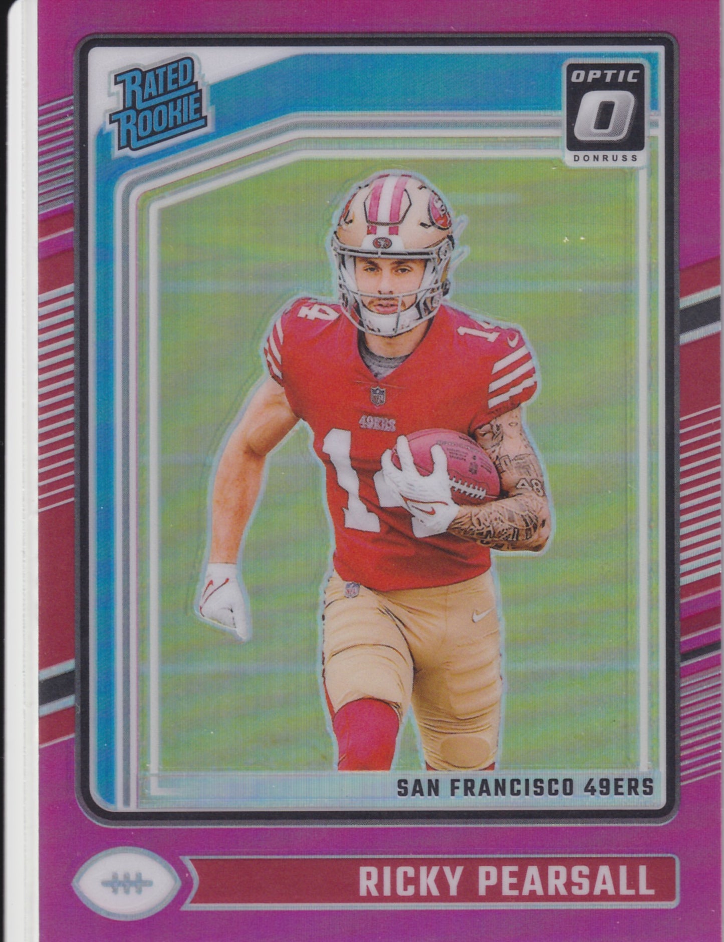 2024 Donruss Optic Ricky Pearsall Rated Rookie Pink Prizm #284