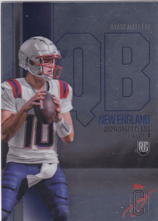 2024 Topps Signature Class Drake Maye Chrome #152 (RC)