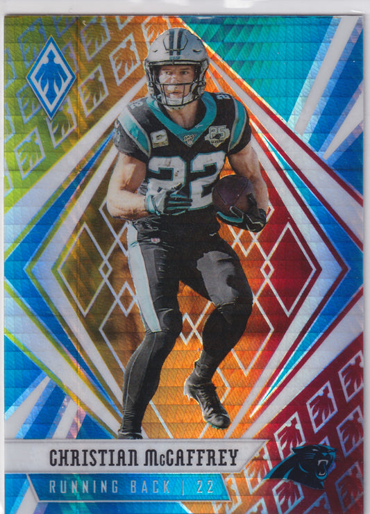 2020 Panini Phoenix Christian McCaffrey Fire Burst #68