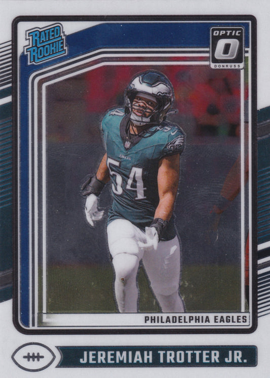 2024 Donruss Optic Jeremiah Trotter Jr. Rated Rookie Holo  #250