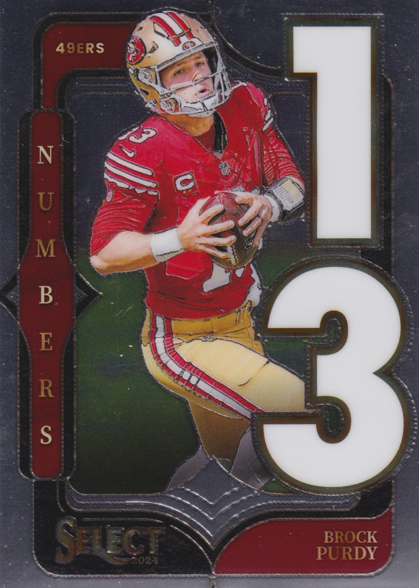 2024 Panini Select Brock Purdy Numbers #22