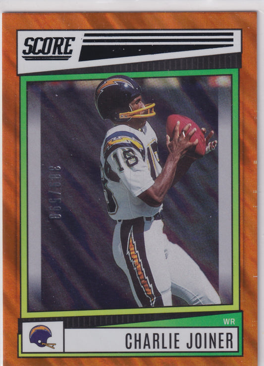 2022 Panini Score Charlie Joiner /599