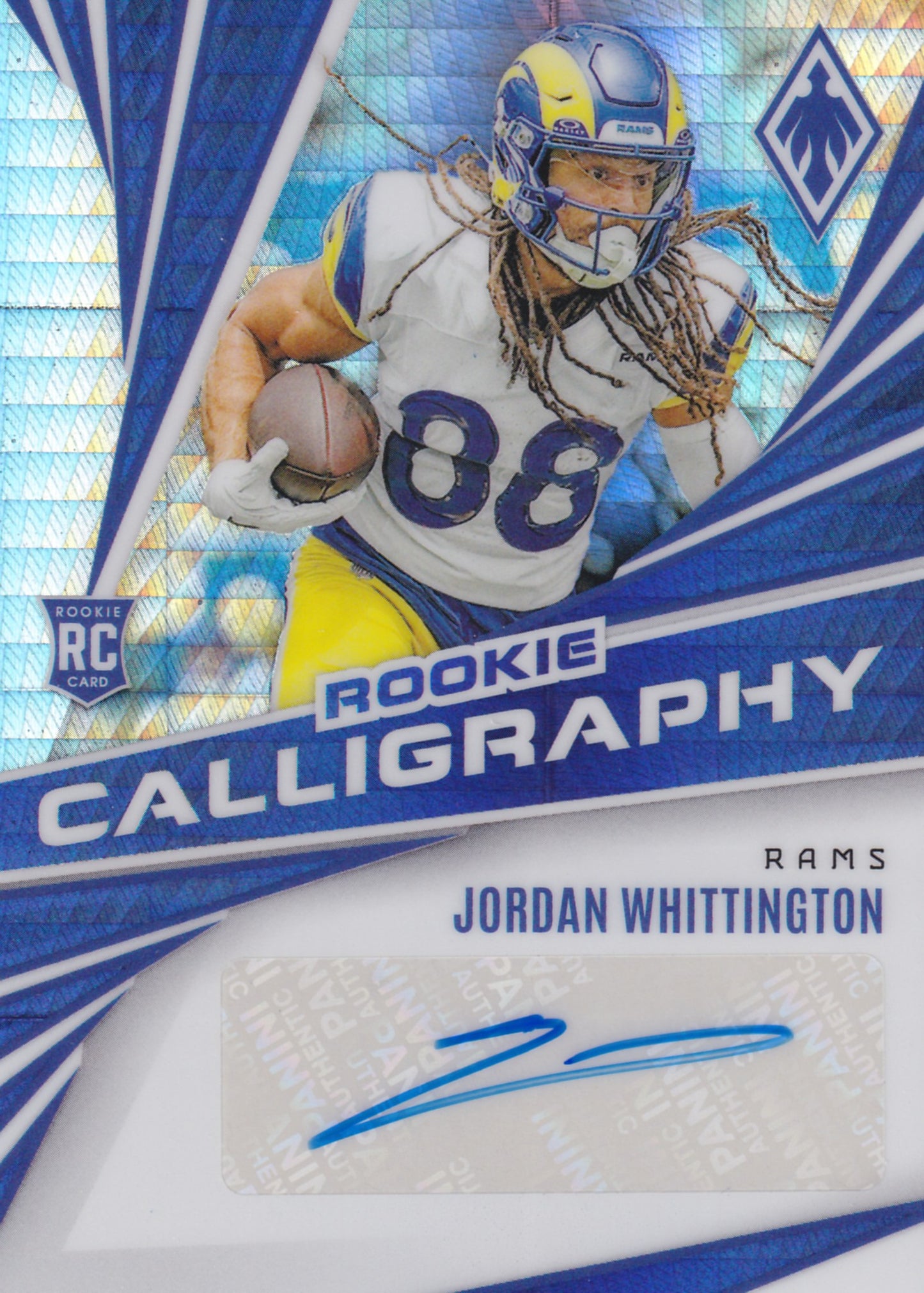 2024 Panini Phoenix Jordan Whittington Rookie Calligraphy Auto #RC-JWN