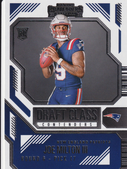 2024 Panini Contenders Joe Milton III Draft Class #11