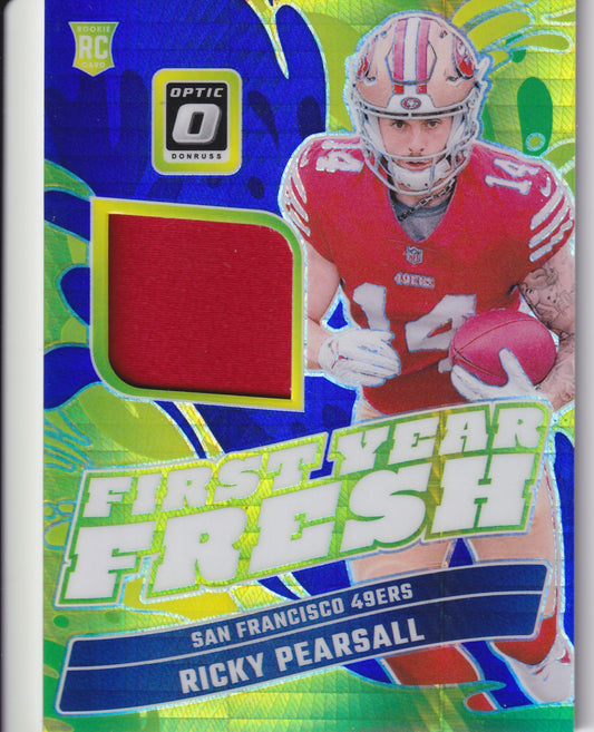 2024 Panini Donruss Optic Ricky Pearsall First Year Fresh #FYF-RPL